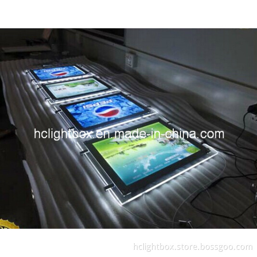 Crystal Decoration LED Light Box Acrylic Display Board